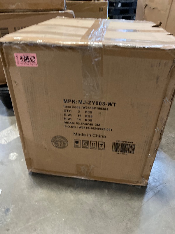 Photo 1 of AWQM Modern Bar Stool Adjustable Faux Leather Upholstered Swivel
