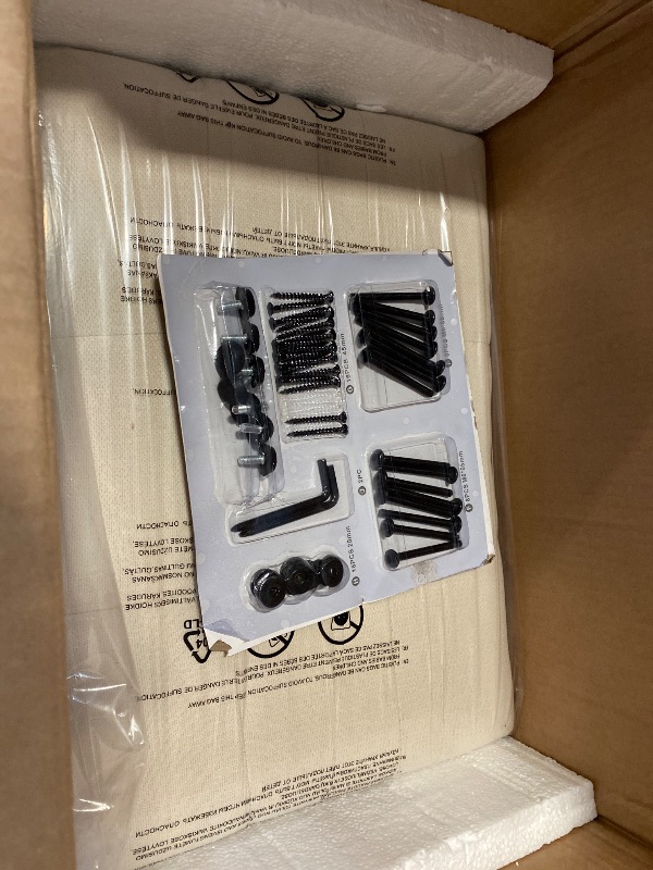 Photo 1 of Homeworks Natural & Gray Backless Upholstered Counter Height Stool ( 2 Piece)
