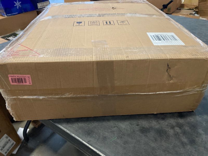 Photo 1 of Best Choice Products 4ft 3-Piece 2D Lighted Christmas Deer Family Set, Large Outdoor Yard Reindeer Holiday Decoration with 175 LED Lights, Stakes, Zip Ties - Silver
