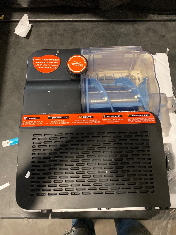 Photo 1 of 88 oz Slushie Maker Machine No Ice Needed All-in-One Frozen Drink Machine for Home 5 Smart Presets | Low Noise | Self-Cleaning | Ideal for Smoothies, Frappés, Milkshakes, Margaritas, Cocktails
