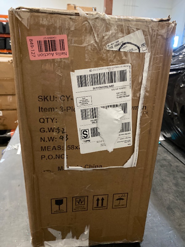 Photo 1 of 3 Piece Lighted Snowman