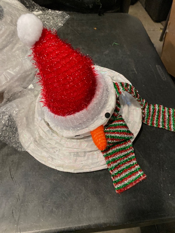 Photo 1 of 3 Piece Lighted Snowman