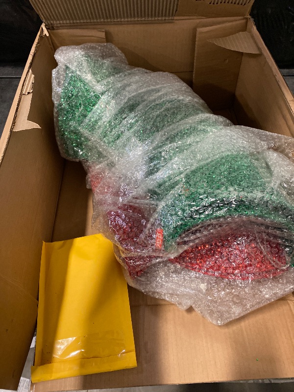 Photo 1 of Best Choice Products 36in Pre-Lit Outdoor Christmas Wreath LED Metal Holiday Decor w/ 90 Lights Bow - Green/Red
