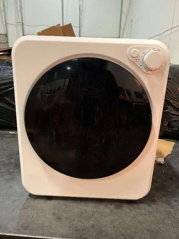 Photo 1 of Stopsad 1.5 Cu.Ft Portable Clothes Dryer, 800W Fast Drying Front Load Laundry Dryer with 5 Mode, Mini Electric Clothing Dryer with Stainless Steel Tub, Compact Machine for Apartment, Home, Dorm
