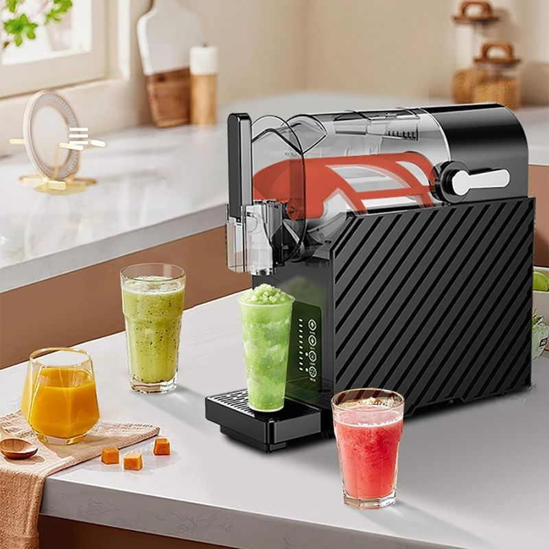 Photo 1 of Slushy Machine for Home, 15-30min Fast Freezing, 10 Temperature Settings, Auto-Clean – No Ice Needed Slushy Maker, Cold Drink Maker for...
