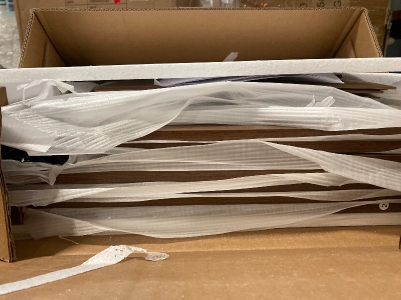 Photo 1 of AVZEAR Mid Century Night Stand with 3 Drawers, Farmhouse End Table with Storage & Curved Linen Panel, Modern Nightstands Bedside Table Small Side Table for Small Space, Bedroom(Walnut)