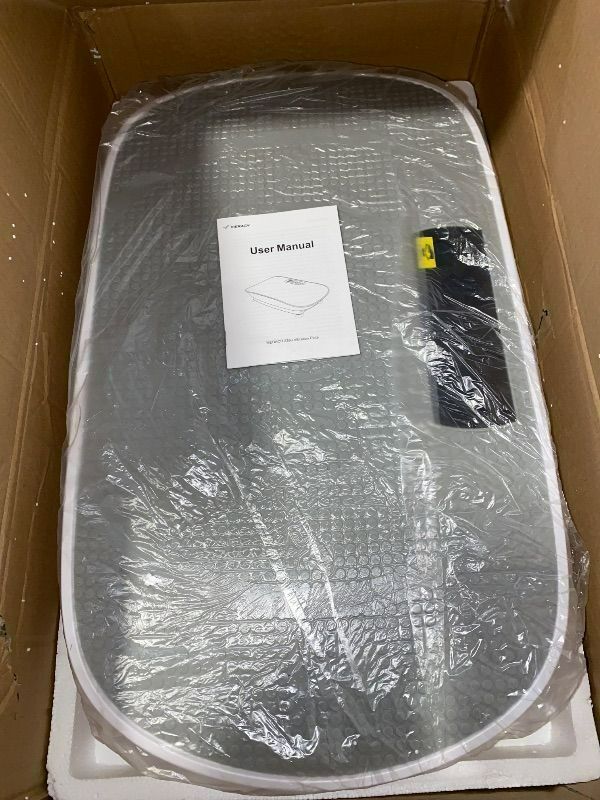 Photo 1 of MERACH Vibration Plate Exercise Machine, Curved Vibration Plate for Lymphatic Drainage Weight Loss, Vibrating Plate with Real-Time Calorie Tracking on LED Display, Workout Equipment for Home Women Men