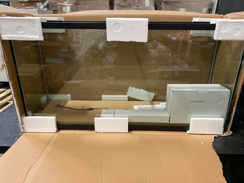 Photo 1 of Aqua Culture 55-Gallon Glass Aquarium Starter Kit
