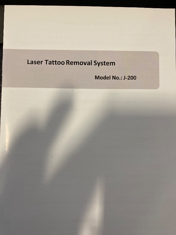 Photo 1 of Q Switched Nd Yag Laser Tattoo Removal Machine Eyebrow Pigment Freckle