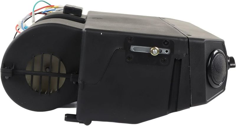 Photo 1 of Car Air Conditioner Evaporator Assembly, Air Conditioning Evaporator Assembly Unit ABS Metal Alloy 3 Speed Air Conditioning Evaporator Kit with Outlet Vents for RV Campers (12V)