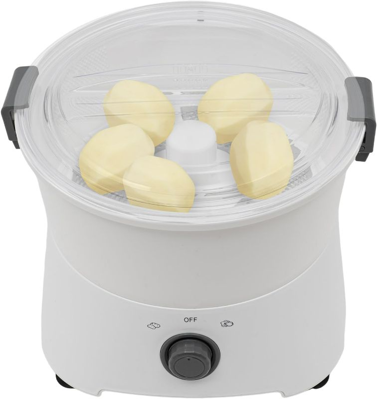 Photo 1 of Electric Potato Peeler, Automatic Peeling Machine with Good Heat Dissipation Locking Clips Pure Copper Motor and Draining Basket Multi-Functional Commercial Peeler Spinner for Kitchens Restaurants