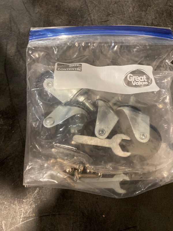 Photo 1 of (Parts Only For) MAX Houser 3-Tier Rolling Utility Cart with Caster Wheels,Easy Assembly, for Kitchen, Bathroom (Pink)
