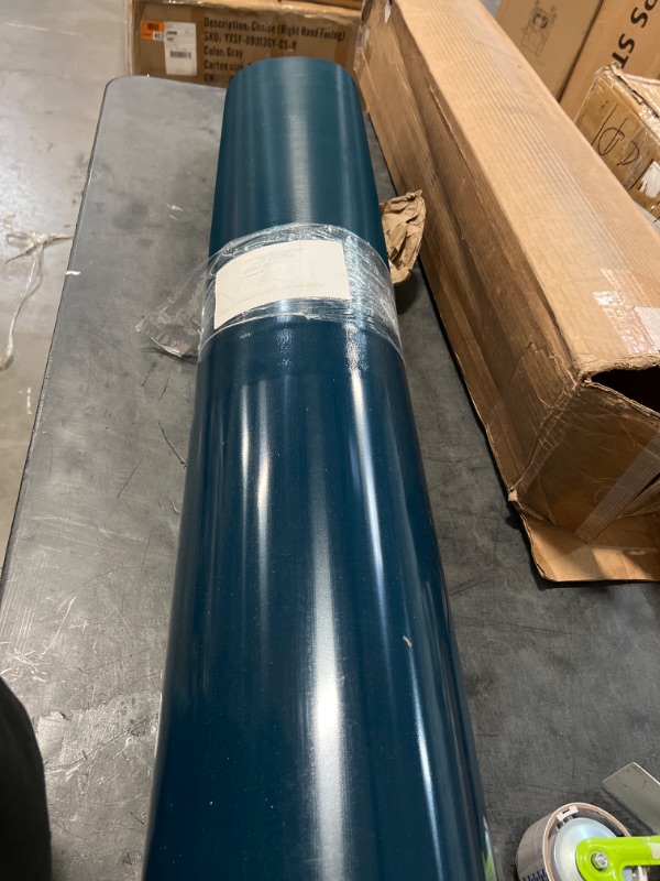 Photo 1 of Polyurethane Conveyor Belt With Half Of Cover #19 Longitudinal Groove, Half of Cover Smooth 16'6" L X 47-5/16" Wide, Endless - Finger To Finger
