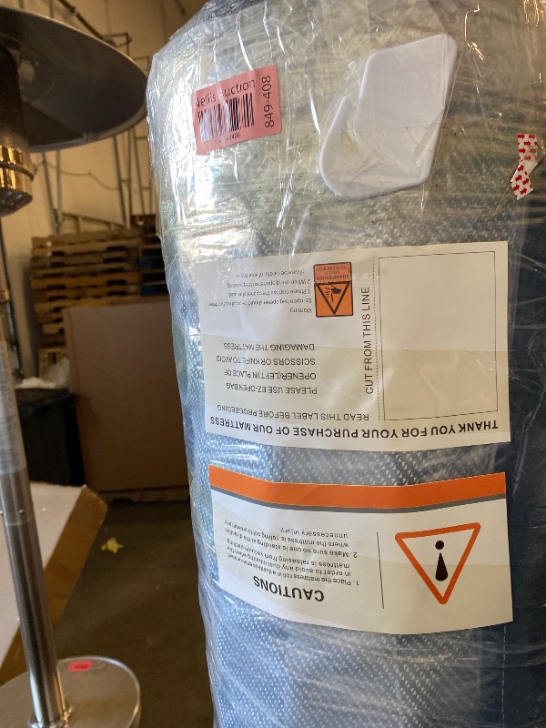 Photo 1 of King Size Plush Hybrid Gel Memory Foam 12 in. Innerspring Euro Top Breathable and Bed-in-a-Box Mattress
