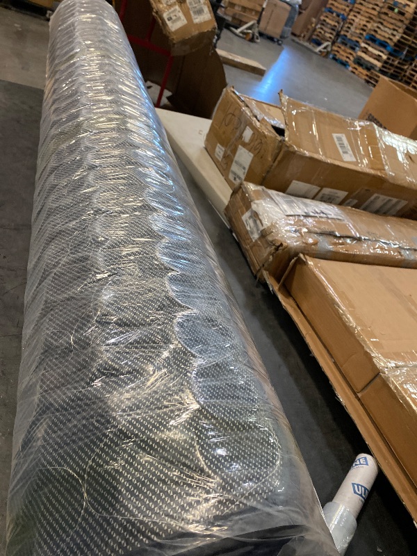 Photo 1 of King Size Plush Hybrid Gel Memory Foam 12 in. Innerspring Euro Top Breathable and Bed-in-a-Box Mattress
