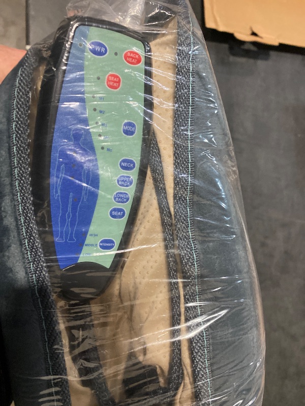 Photo 1 of COMFIER Back Massager with Heat, 10 Motors Vibration Seat Massager, Chair Massage Pad, Heated Chair Pad, Chair Warmer,Gifts for Elderly, Mom, Dad (Gray)
