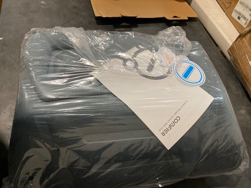 Photo 1 of COMFIER Back Massager with Heat, 10 Motors Vibration Seat Massager, Chair Massage Pad, Heated Chair Pad, Chair Warmer,Gifts for Elderly, Mom, Dad (Gray)
