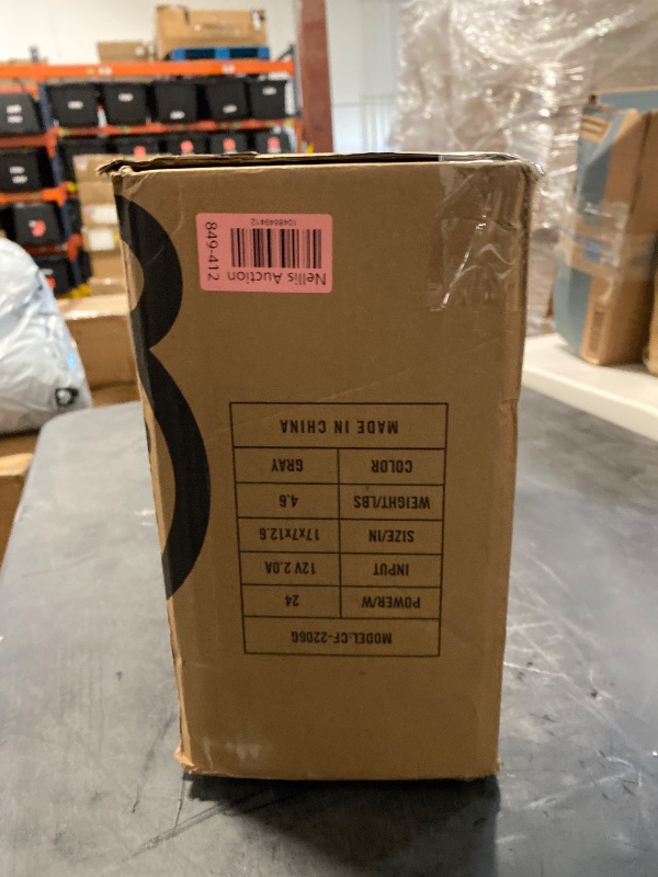 Photo 1 of COMFIER Back Massager with Heat, 10 Motors Vibration Seat Massager, Chair Massage Pad, Heated Chair Pad, Chair Warmer,Gifts for Elderly, Mom, Dad (Gray)
