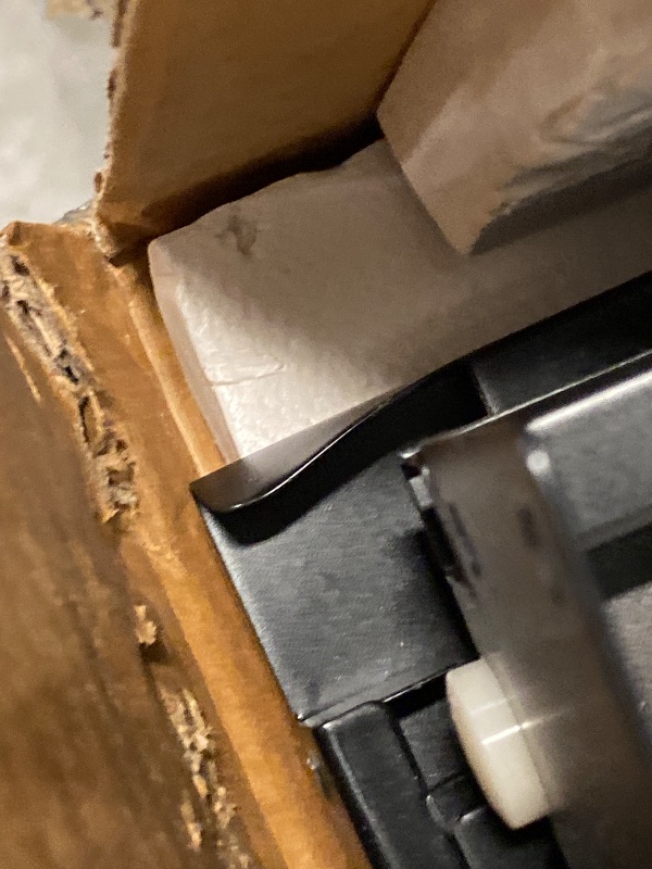 Photo 1 of 2 Drawer File Cabinet, File Cabinets for Home Office, Printer Stand, File Cabinet with Lock, Lateral Filing Cabinet for A4/Letter/Legal Size File Folders, Assembly Required(Black)
