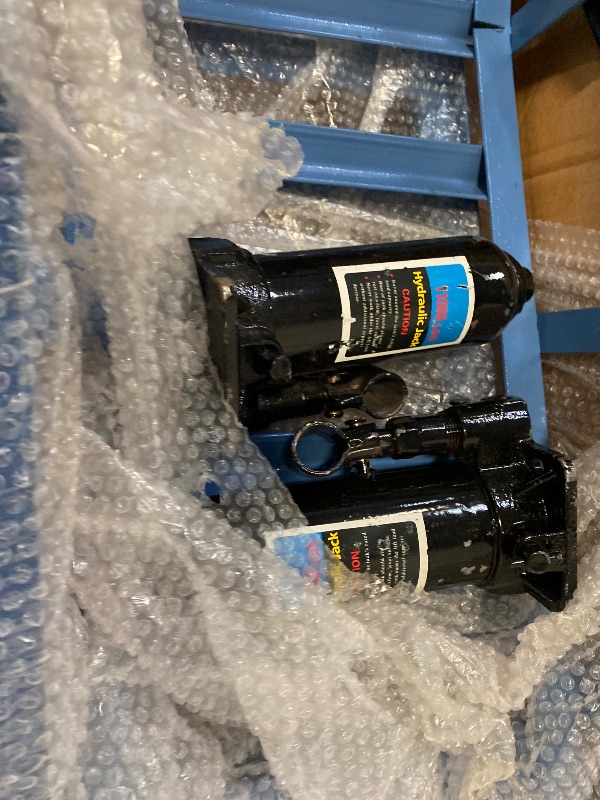 Photo 1 of LARBANKE 2-Pack 5T Hydraulic Car Ramps with Night Stickers, 11,000LBS Steel Garage Lift for Auto Oil Changes (9.8"-15")
