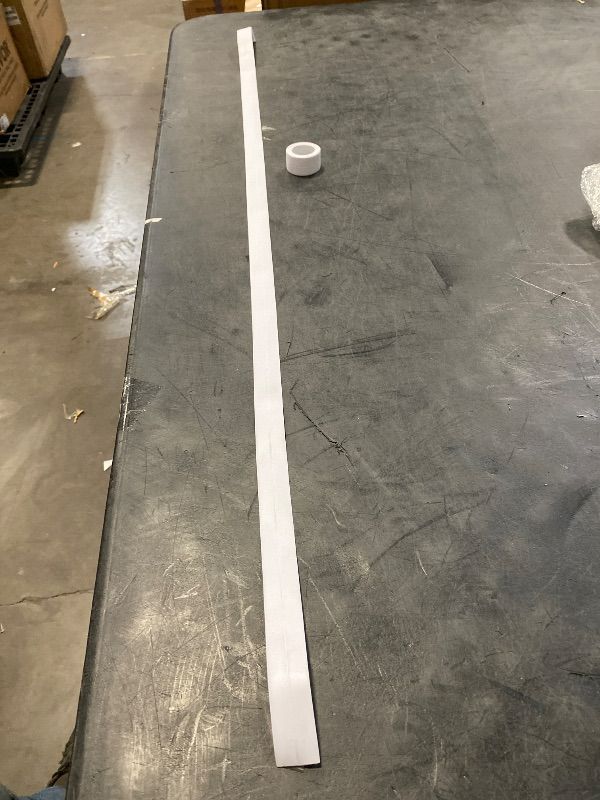 View 3 of Caulk Tape Waterproof Self Adhesive, 2 Rolls Toilet Caulk Sealing Strip, Bathtub Caulking Sealant Tape for Kitchen, Bathroom, Countertop, Sink, Floor Wall Edge Protector(.75" x 6.6Ft)