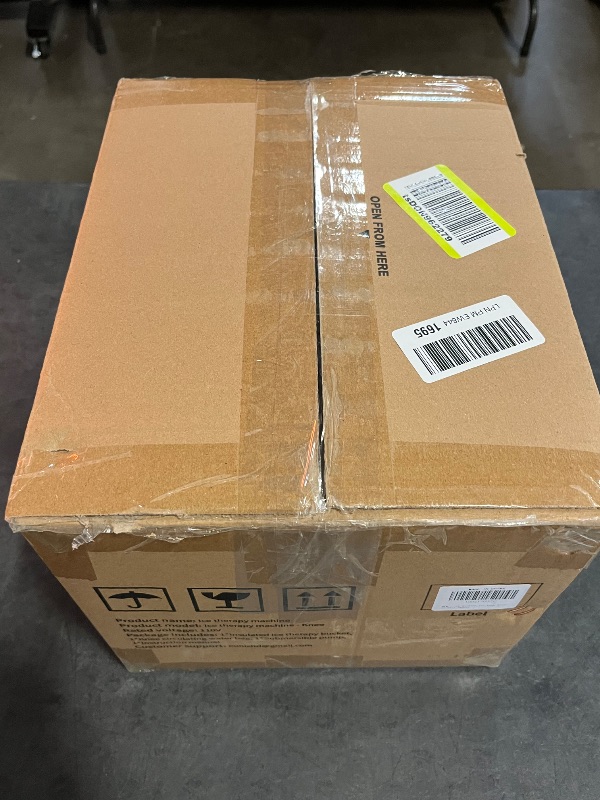 Photo 1 of Cold Therapy Machine with Programmable Timer,Portable Ice Machine for Knee After Surgery,Knee Replacement Recovery System,Cryotherapy Pain Relief w/Compression Pad
