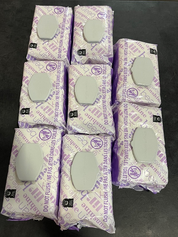 Photo 1 of Amazon Elements Baby Wipes, Sensitive, 810 Count, Flip-Top Packs, Pack of 9
