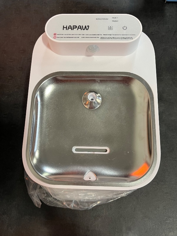 Photo 1 of Cat Water Fountain, Wastewater Separation & No Filter Cotton, Pet Water Dispenser with 101oz/3L Large Capacity Tank, Wireless Automatic Water Fountains for Cats Indoor Cat Watering Supplies
