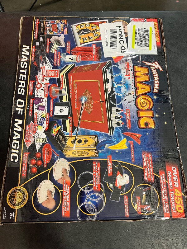 Photo 1 of Fantasma Deluxe Grand Illusions Magic Set with 200+ Tricks to Learn (78EUD) – Great Value Magic Kit for Boys & Girls 7 Years and Older.
