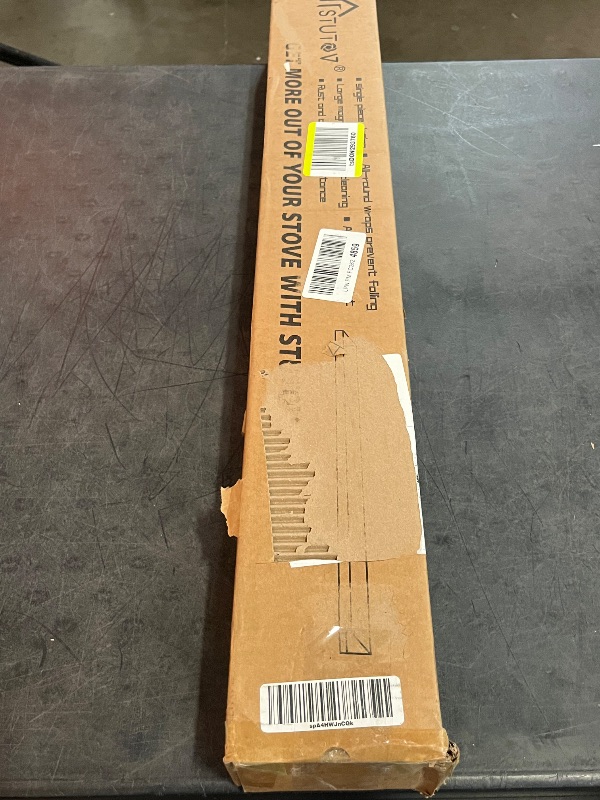 Photo 1 of 30" Magnetic Stove Top Shelf – Brushed Copper Spice Rack and Seasoning Organizer – Kitchen Shelf for Back of Stove – Over Stove Rack and Storage Organizer
