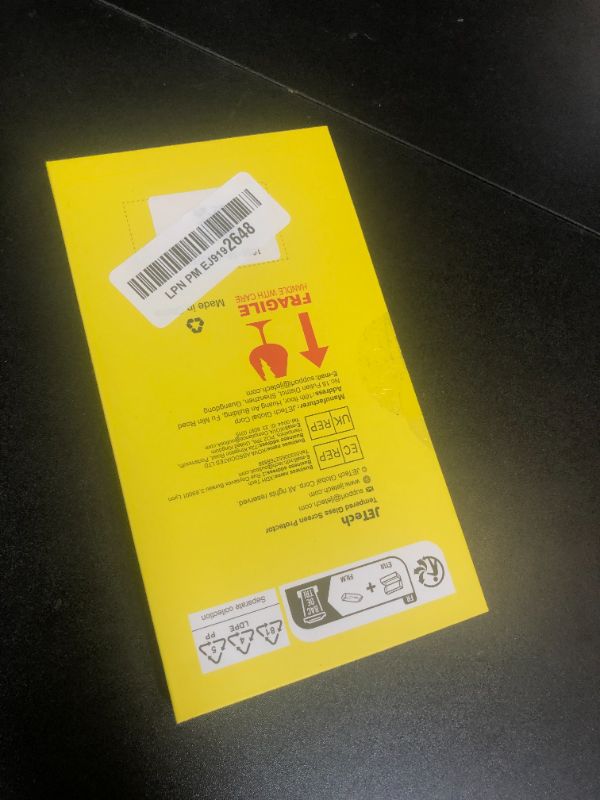 Photo 1 of JETech Screen Protector for iPhone 11 and iPhone XR 6.1-Inch, Tempered Glass Film, 2-Pack