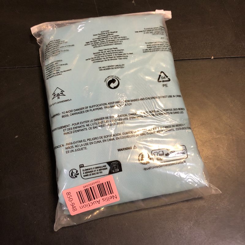 Photo 1 of YI & ZE Teal Blue Ombre Shower Curtain Sets for Bathroom Accessories Fabric Polyester Waterproof Modern Shower Curtain Liner with 12 Hooks W72xL84
