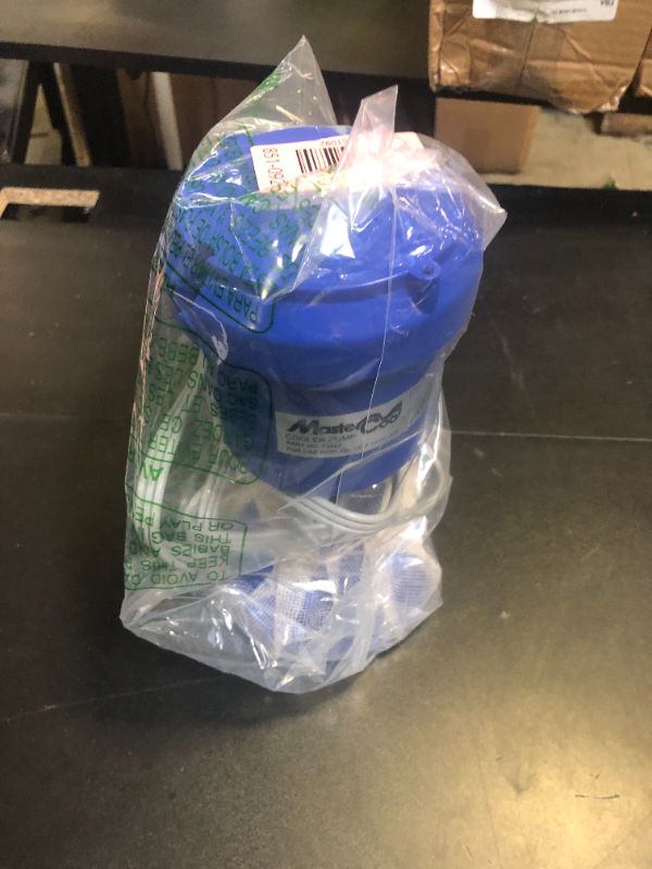Photo 1 of MasterCool 120V Evaporative Cooler Pump for MCP44 and MCP59 Pump with Mesh Screen