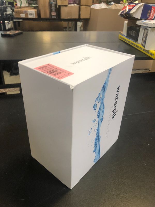 Photo 1 of Waterpik Sidekick Portable Water Flosser, Perfect for Travel & Home, ADA Accepted, White/Chrome WF-04  