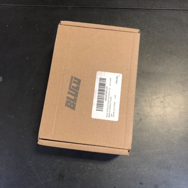 Photo 1 of Blulu 2 Pcs E Track Connector Double Fittings E Track Accessories for Enclosed Black Alloy Steel E Track Tie Down System for Secure Motorcycles Cargo Loads Bikes in Trailers Trucks