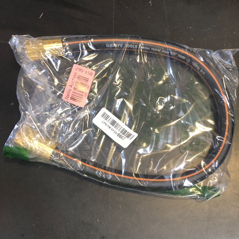 Photo 1 of Giraffe Tools Leader Hose 2ft x 5/8", Short Water Hose for Hose Reel Connecting 3/4 inch GHT Connector, Lightweight, Flexible with Female Female Fittings