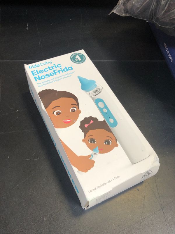 Photo 1 of Frida Baby Electric NoseFrida Nasal Aspirator for Baby, Nose Sucker for Baby & Toddler, Upgraded Nasal Aspirator for Congestion + Allergy Relief with 3 Suction Levels, 2 Silicone Tips, USBLPNPMDQ5649722
