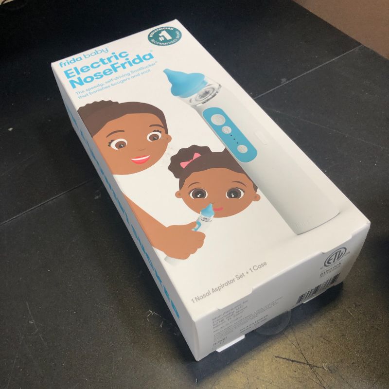 Photo 1 of Frida Baby Electric NoseFrida Nasal Aspirator for Baby, Nose Sucker for Baby & Toddler, Upgraded Nasal Aspirator for Congestion + Allergy Relief with 3 Suction Levels, 2 Silicone Tips, USB