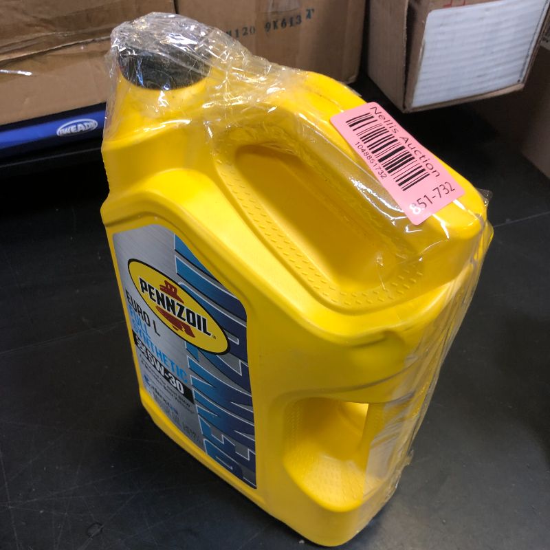 Photo 1 of Pennzoil Platinum Euro L Full Synthetic 5W-30 Motor Oil, 5 Quart