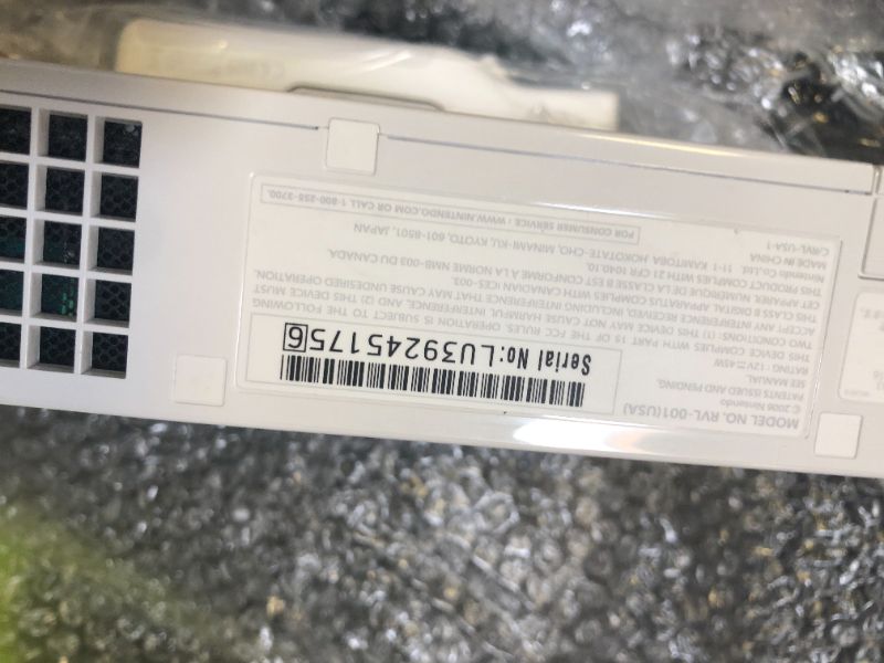 Photo 1 of Nintendo Wii Console with Wii Sports (Renewed)