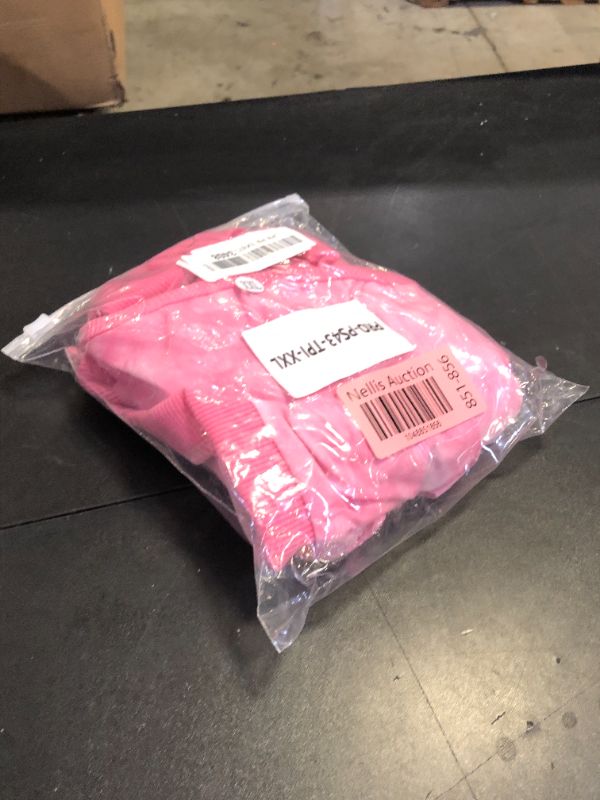 Photo 1 of Lukovee Recovery Suit for Dogs, Onesie Surgery Recovery Suit for Female Male Dogs, Abdominal Wounds Cone E-Collar Alternative Prevent Licking Spay Recovery Suit (Pink,XX-Large)