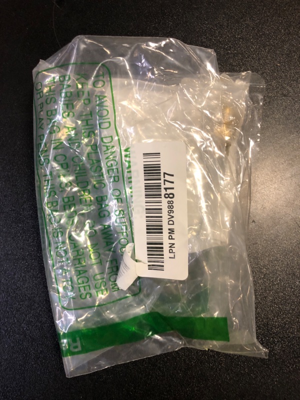 Photo 1 of Anderson Metals - 54048-0602 Brass Tube Fitting, Half-Union, 3/8" Flare x 1/8" Male Pipe