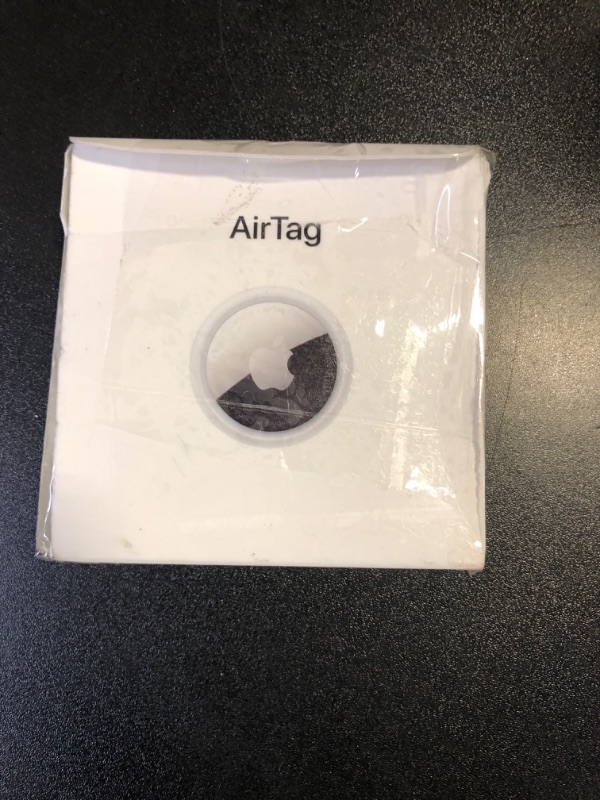 Photo 1 of Apple AirTag. Keep Track of and find Your Keys, Wallet, Luggage, Backpack, and More. Simple one-tap Set up with iPhone or iPad