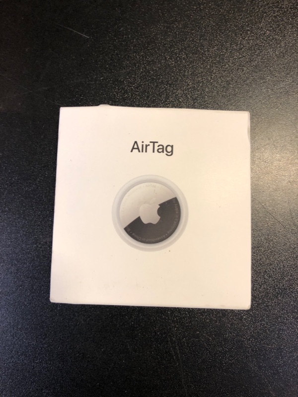 Photo 1 of Apple AirTag. Keep Track of and find Your Keys, Wallet, Luggage, Backpack, and More. Simple one-tap Set up with iPhone or iPad