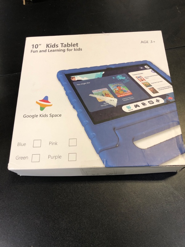 Photo 1 of ITDULCET Kids Tablet, 10 inch Android 14 Tablet for Kids, 8GB RAM 64GB ROM Octa-Core Fast-Charging Battery Toddler Tablets with Shockproof Case, Bluetooth, WiFi, Parental Control, Dual Camera, GPS
