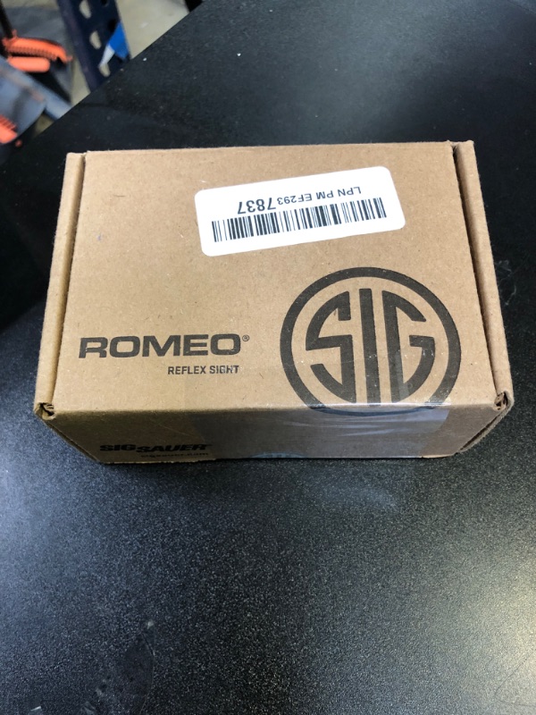 Photo 1 of SIG SAUER Romeo-RS PRO Reinforced Steel 8 Brightness Modes Red Dot Sight with Aspherical Glass Lens | Compatible with Optic Ready P320, P226 & P229, Black Housing, 6 MOA Red Dot (SOR02060)