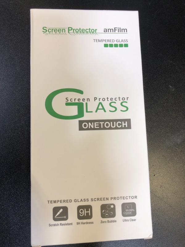 Photo 1 of amFilm Auto-Alignment OneTouch for iPhone 16 Pro Max [6.9''] Screen Protector + Camera Lens Protector, Tempered Glass, 30 seconds Installation, Bubble Free, Case Friendly, Anti-Scratch [2+2 Pack]