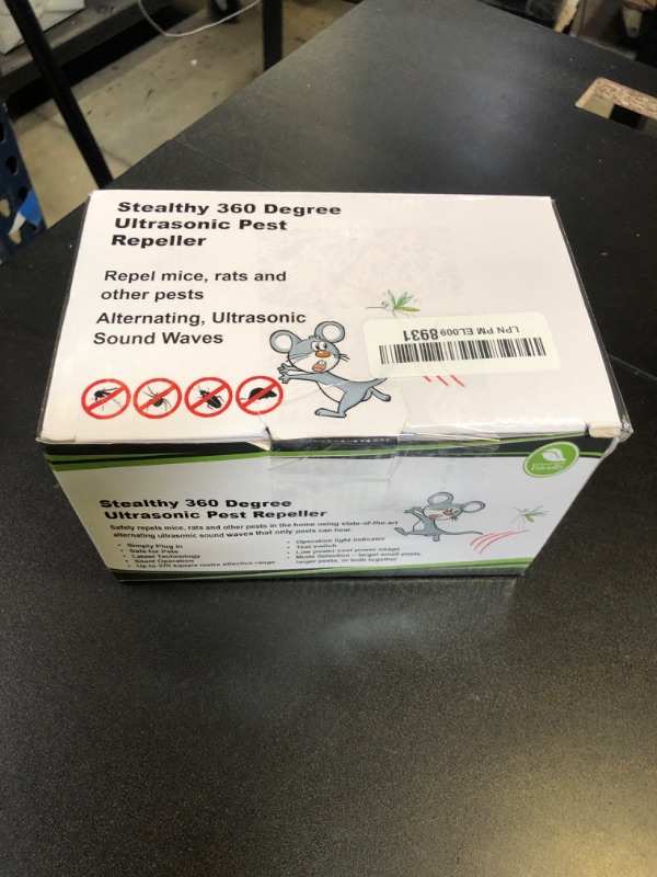 Photo 1 of 2 Pack Ultrasonic Pest Repellent Plug in, Indoor Electronic Deterrent for Mouse,Mice,Rat,Squirrel,Roach,Ant, Spider,Rodent Control for Kitchen,Garage, Attic, Home