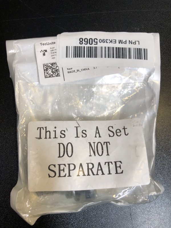 Photo 1 of TecUnite 4 Pack Metal Valve Stem TR-416-S 1 Inch Outer Mount Fits 0.453 and 0.625 Inch Rim Holes