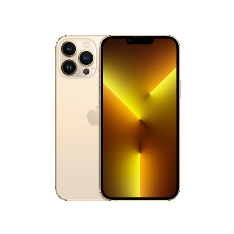 Photo 1 of PARTS ONLY-----------Apple iPhone 13 Pro Max, 128GB, Gold - Unlocked (Renewed Premium)